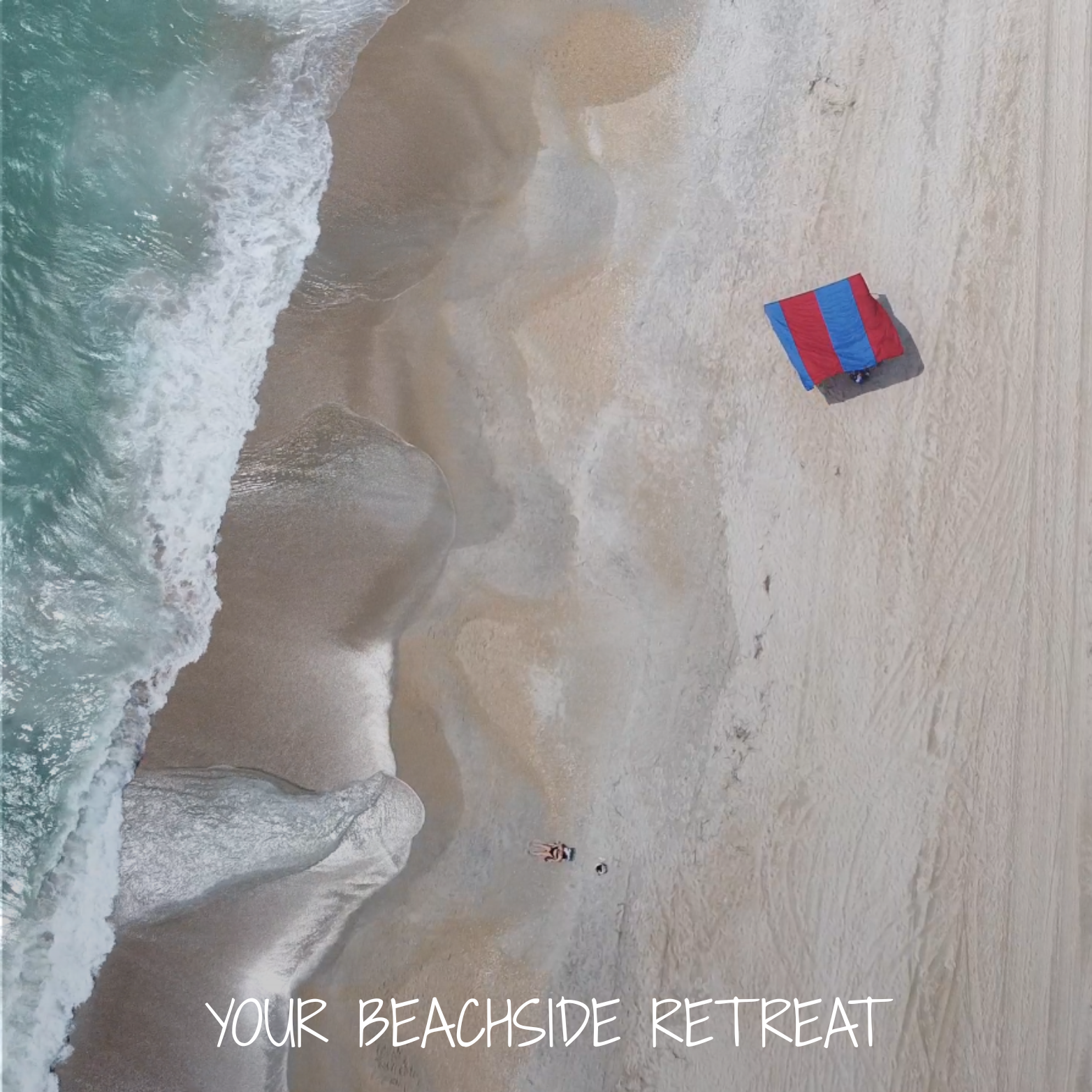 Grand Shade with Bold Blue and Red Canopy