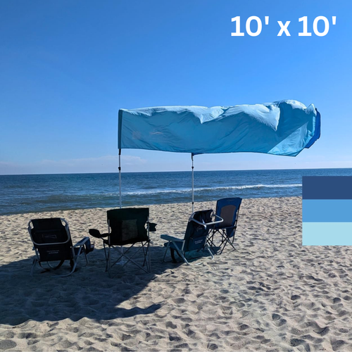 "Classic" shade with "Beach Blue Tones" color palette.