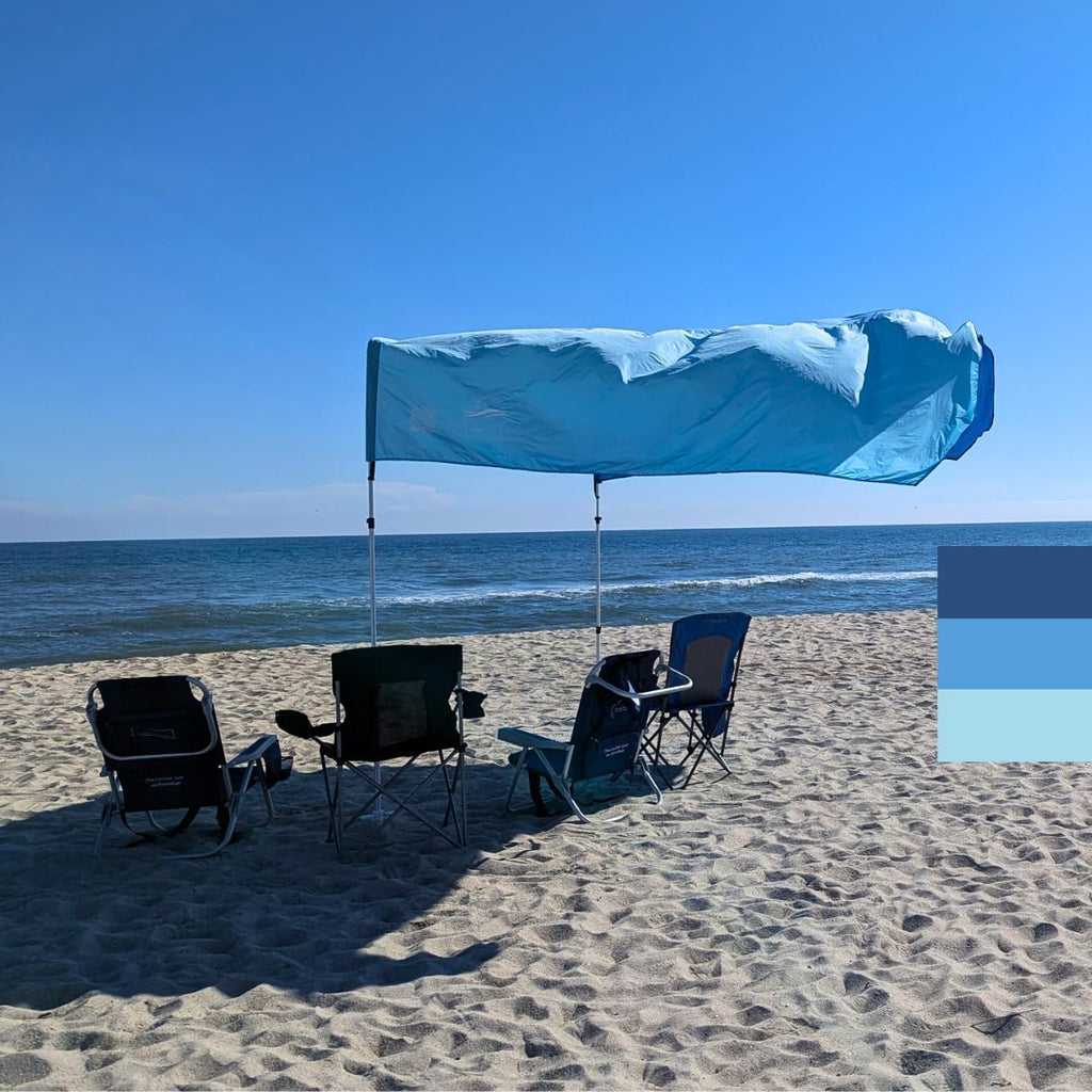 "Classic" shade with "Beach Blue Tones" color palette.