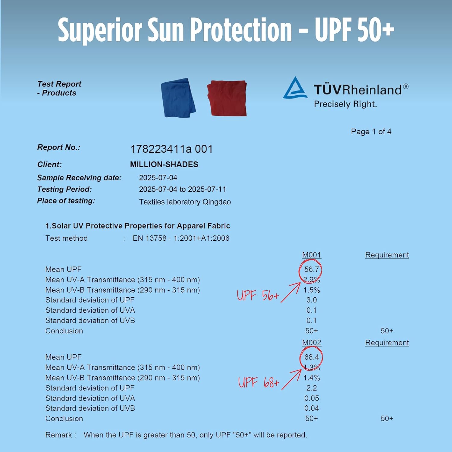 "Cozy" shade with "Beach Blue Tones" color palette.