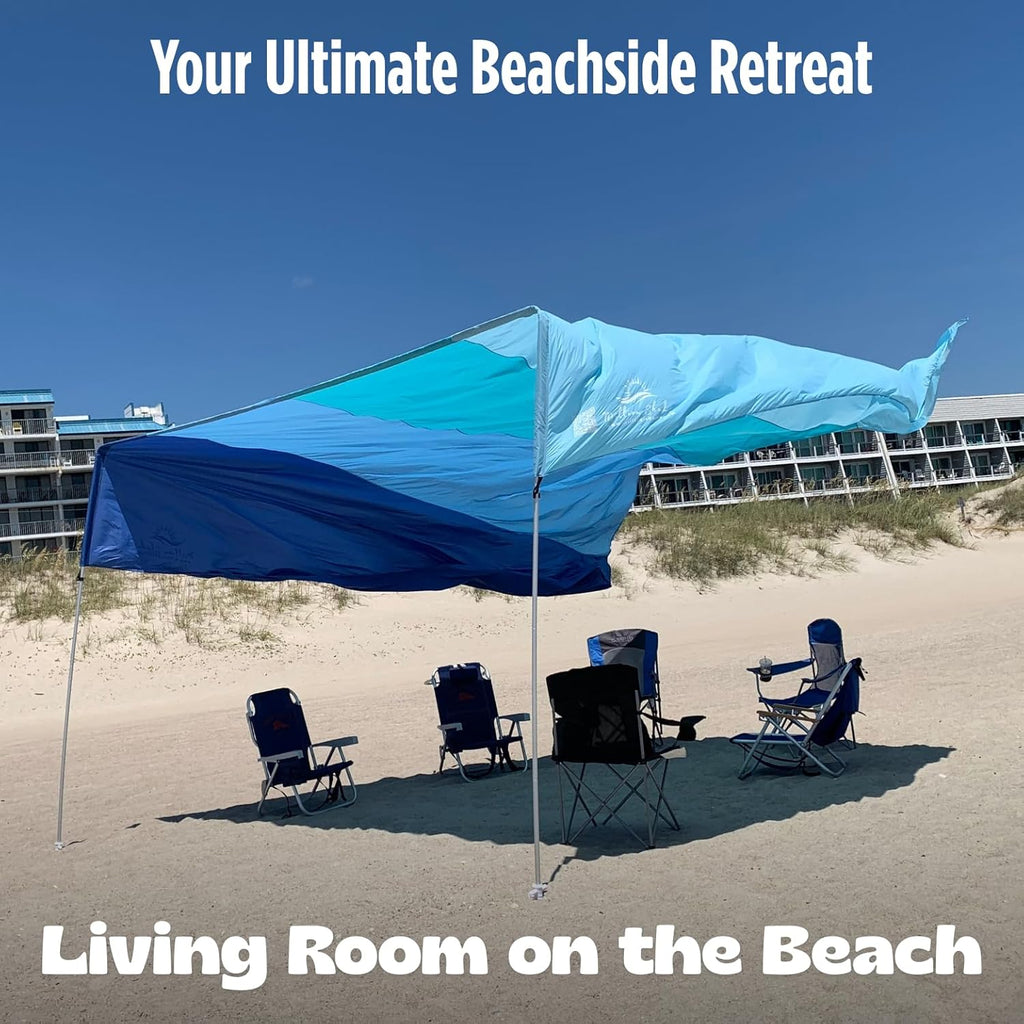 "Grande" shade with "Beach Blue Tones" color palette.